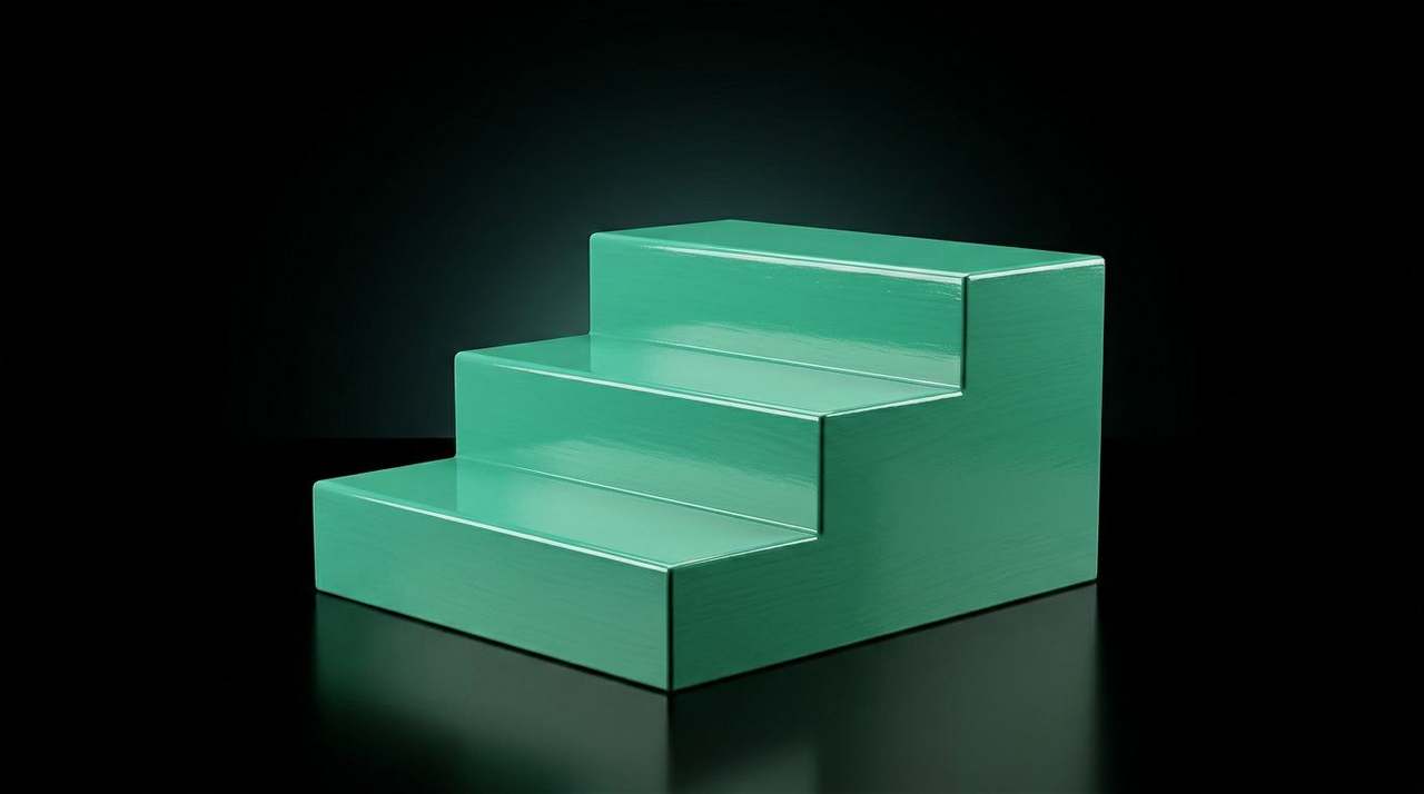 Single tall glossy emerald-green lacquered lantern-pillar on a brass pedestal — orientation for the Amazon SEO module.